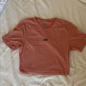 Vans Women's Dusty Pink Crop Top
